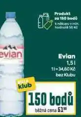 Billa Evian nabídka