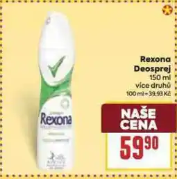 Billa Rexona deosprej nabídka