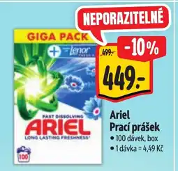 Albert ARIEL Prací prášek nabídka