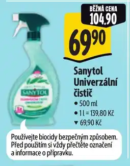 Albert SANYTOL Univerzální čistič nabídka