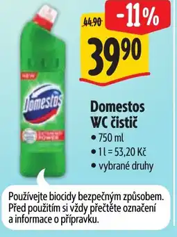 Albert Domestos WC čistič nabídka
