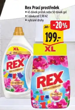 Albert REX Prací prostředek nabídka