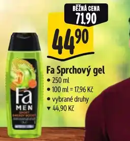 Albert Fa Sprchový gel nabídka