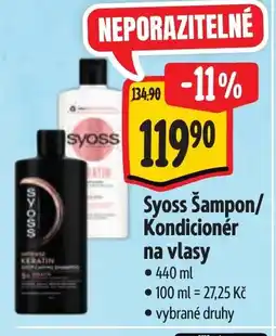 Albert Syoss Šampon/ Kondicionér na vlasy nabídka
