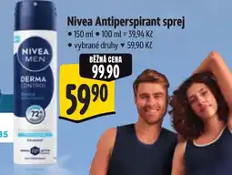 Albert NIVEA Antiperspirant sprej nabídka