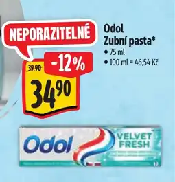 Albert Odol Zubní pasta nabídka