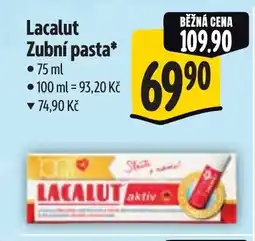 Albert Lacalut Zubní pasta nabídka