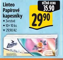 Albert Linteo Papírové kapesníky nabídka