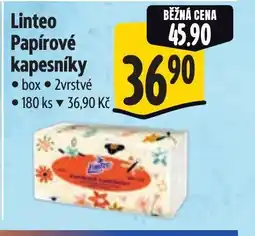 Albert Linteo Papírové kapesníky nabídka