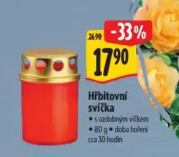 Albert Hřbitovní svíčka nabídka