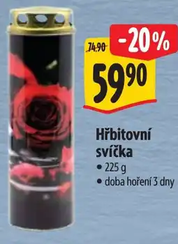 Albert Hřbitovní svíčka nabídka