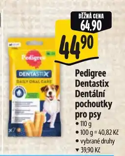 Albert Pedigree Dentastix Dentální pochoutky pro psy nabídka