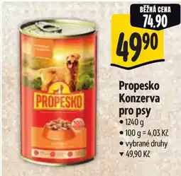 Albert Propesko Konzerva pro psy nabídka