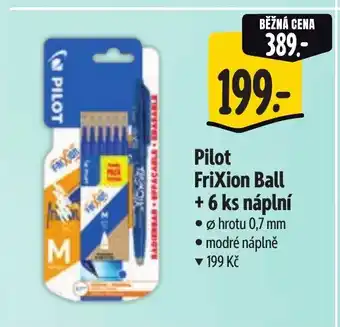 Albert PILOT Frixion Ball + 6 ks náplní nabídka