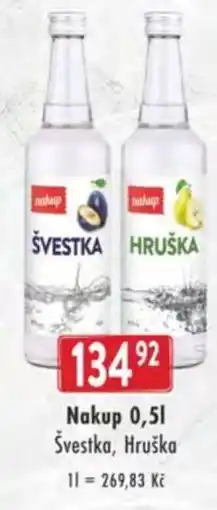 Qanto Nakup Švestka, Hruška nabídka