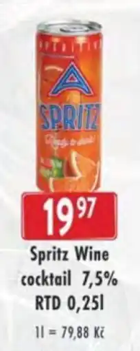 Qanto Spritz Wine cocktail 7,5% RTD nabídka