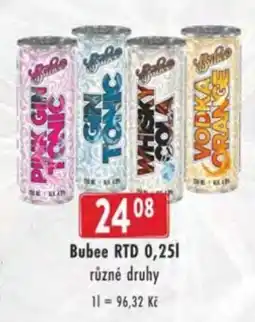 Qanto Bubee RTD nabídka