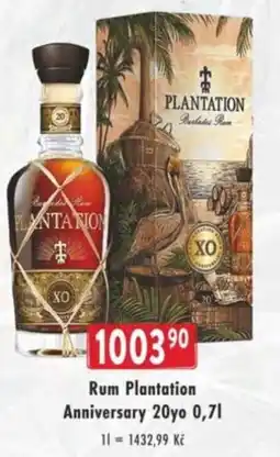 Qanto Rum Plantation Anniversary 20yo nabídka
