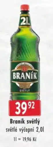 Qanto Braník světlý světlé výčepní nabídka