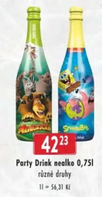 Qanto Party Drink nealko nabídka
