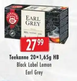 Qanto Teekanne HB Black Label Lemon Earl Grey nabídka