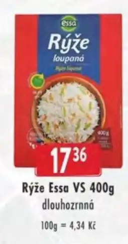 Qanto Rýže Essa VS dlouhozrnná nabídka