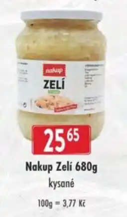 Qanto Nakup Zelí kysané nabídka