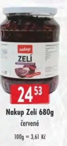 Qanto Nakup Zelí červené nabídka