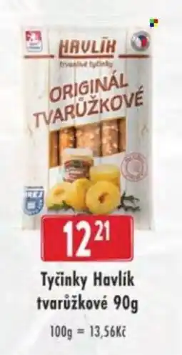 Qanto Tyčinky Havlík tvarůžkové nabídka