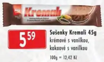 Qanto Sušenky Kremali nabídka