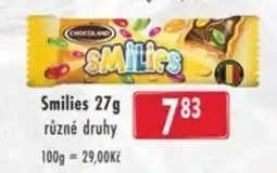 Qanto Smilies různé druhy nabídka