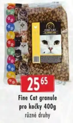 Qanto Fine Cat granule pro kočky nabídka