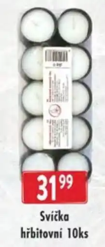 Qanto Svíčka hřbitovní nabídka