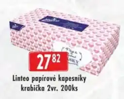 Qanto Linteo papírové kapesníky krabička 2vr. nabídka