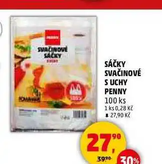 Penny Market SÁČKY SVAČINOVÉ S UCHY PENNY, 100 ks nabídka