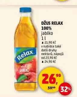 Penny Market DŽUS RELAX 100% jablko, 1 l nabídka