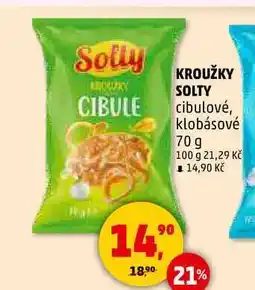 Penny Market KROUŽKY SOLTY, 70 g nabídka