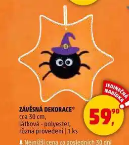 Penny Market ZÁVĚSNÁ DEKORACE, 1 ks nabídka