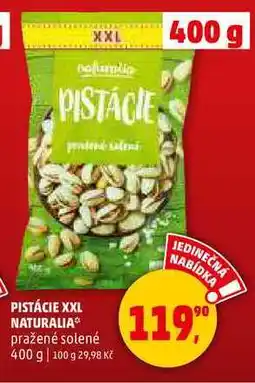 Penny Market PISTÁCIE XXL NATURALIA pražené solené, 400 g nabídka