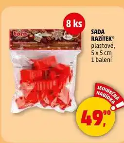Penny Market SADA RAZÍTEK plastové, 5 x 5 cm, 1 balení nabídka