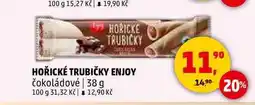 Penny Market HOŘICKÉ TRUBIČKY ENJOY, 38 g nabídka