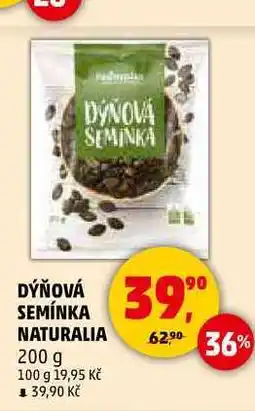 Penny Market DÝŇOVÁ SEMÍNKA NATURALIA, 200 g nabídka