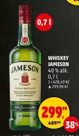 Penny Market WHISKEY JAMESON, 0,7 l nabídka