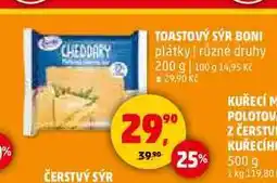 Penny Market TOASTOVÝ SÝR BONI, 200 g nabídka