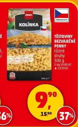 Penny Market TĚSTOVINY BEZVAJEČNÉ PENNY, 500 g nabídka
