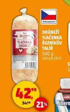 Penny Market DRŮBEŽÍ TLAČENKA ŘEZNÍKŮV TALÍŘ, 500 g nabídka