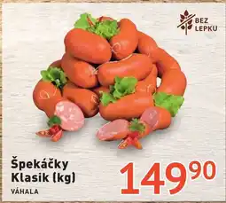 Coop hb Špekáčky Klasik VÁHALA nabídka