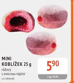 Coop hb Mini koblížek růžový s ovocnou náplní nabídka
