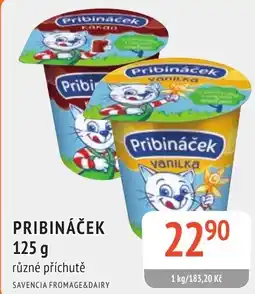 Coop hb PRIBINÁČEK různé příchutě nabídka