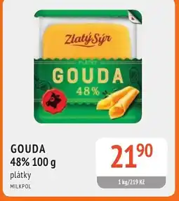 Coop hb GOUDA 48% plátky nabídka